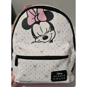 Disney's Minnie Mouse Faux‎ Leather Mini Backpack
